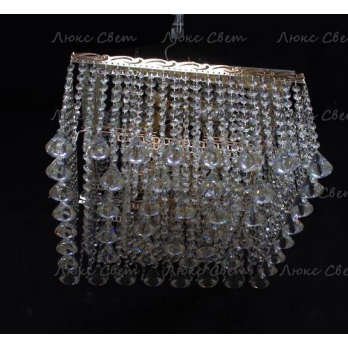 Люстра Квадрат гамма конус 40 мм длинная в Симферополе Гусь Хрустальный