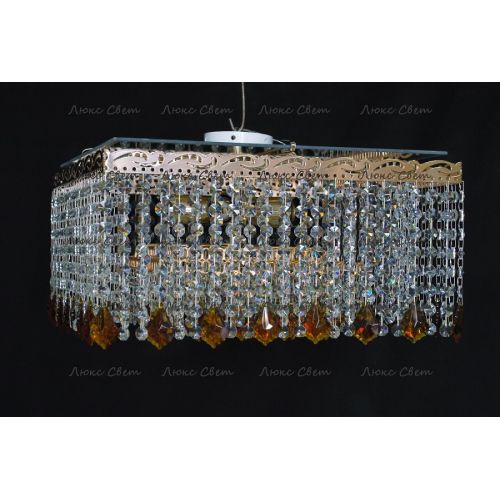 Люстра Квадрат Гамма дубик чайный  в Симферополе Гусь Хрустальный