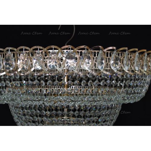 Люстра Водопад Обтикон в Симферополе Гусь Хрустальный