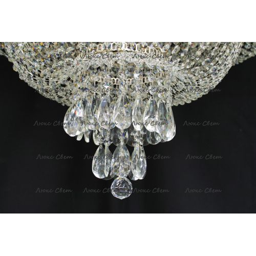 Люстра Водопад камень обтикон в Симферополе Гусь Хрустальный