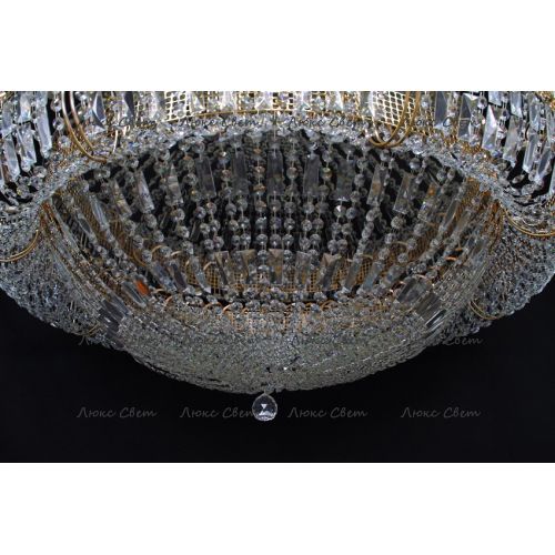 Люстра Кольцо Купол 2 - 1000 мм в Симферополе Гусь Хрустальный