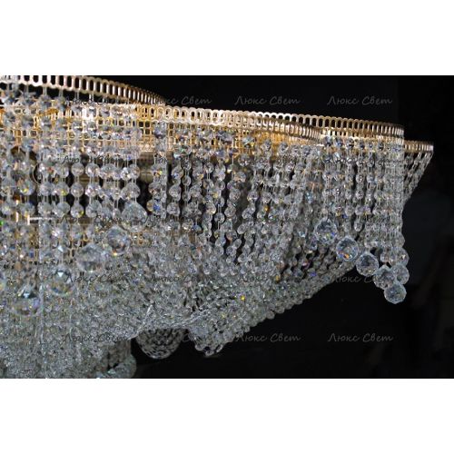 Люстра Лотос 1500 мм в Симферополе Гусь Хрустальный
