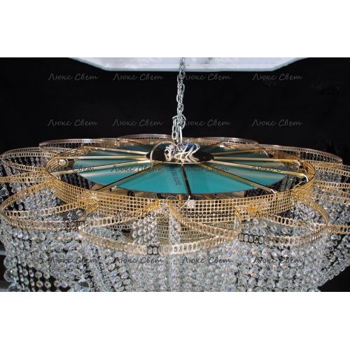 Люстра Лотос 1500 мм в Симферополе Гусь Хрустальный