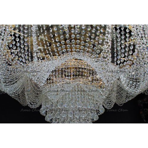 Люстра Лотос 1500 мм в Симферополе Гусь Хрустальный