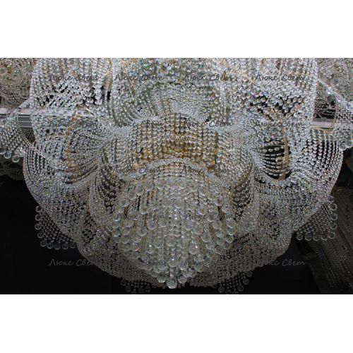 Люстра Лотос 1500 мм в Симферополе Гусь Хрустальный