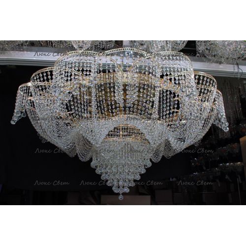 Люстра Лотос 1500 мм в Симферополе Гусь Хрустальный