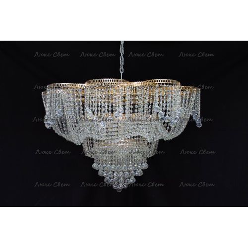 Люстра Лотос 1000 мм  в Симферополе Гусь Хрустальный