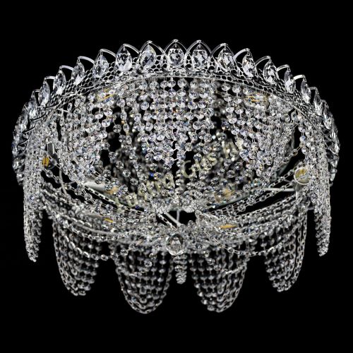 Люстра Алиса 600 мм в Симферополе Гусь Хрустальный