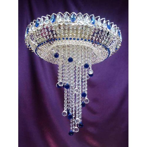 Люстра Анжелика шар 30 цветная в Симферополе Гусь Хрустальный