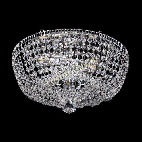 Люстра Анжела Купол конус в Симферополе Гусь Хрустальный