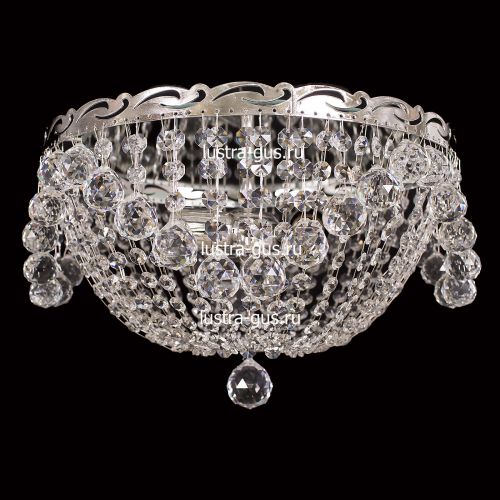 Люстра Анжелика 3 лампы шар 30 мм в Симферополе Гусь Хрустальный