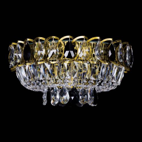 Люстра Астра Бутон №1 черная под бронзу в Симферополе Гусь Хрустальный