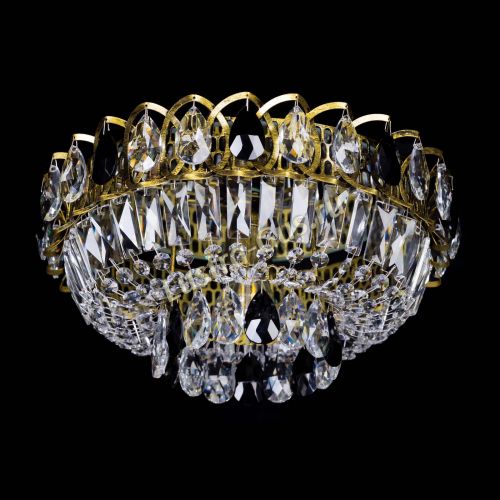 Люстра Астра Бутон №1 черная под бронзу в Симферополе Гусь Хрустальный