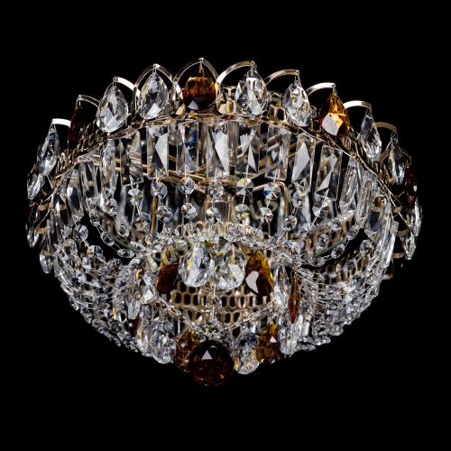 Люстра Астра Бутон №1 с шаром чайная в Симферополе Гусь Хрустальный