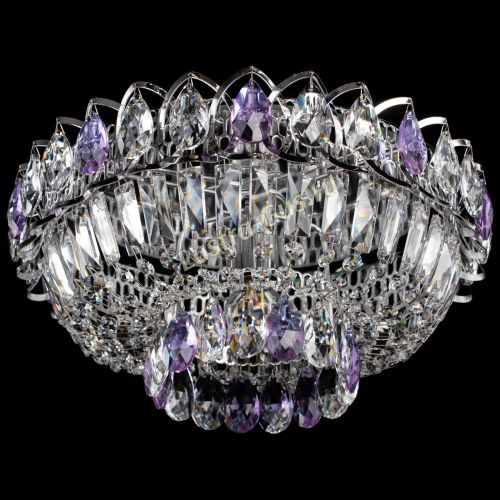 Люстра Астра Бутон №1 фиолетовая в Симферополе Гусь Хрустальный