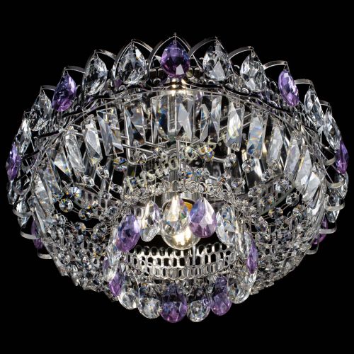 Люстра Астра Бутон №1 фиолетовая в Симферополе Гусь Хрустальный