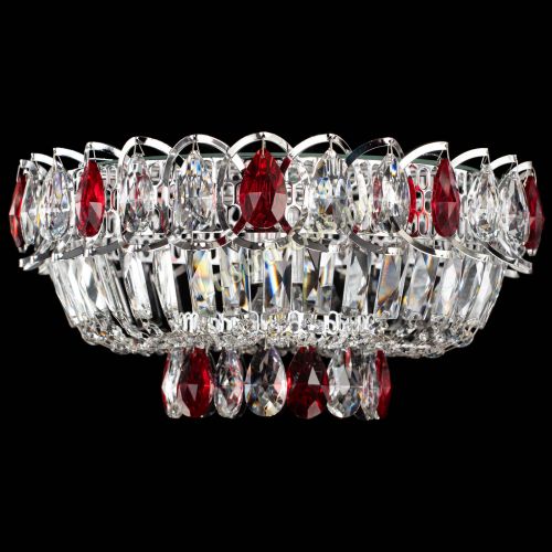 Люстра Астра Бутон №1 красная в Симферополе Гусь Хрустальный