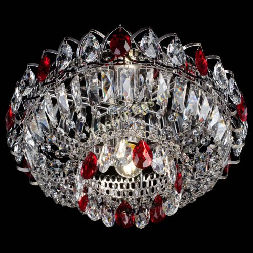 Люстра Астра Бутон №1 красная в Симферополе Гусь Хрустальный