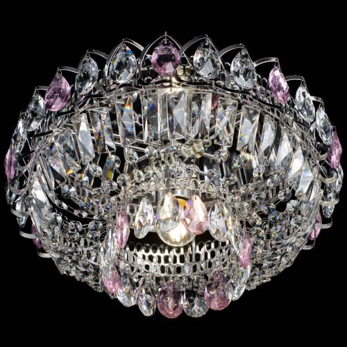 Люстра Астра Бутон №1 розовая в Симферополе Гусь Хрустальный