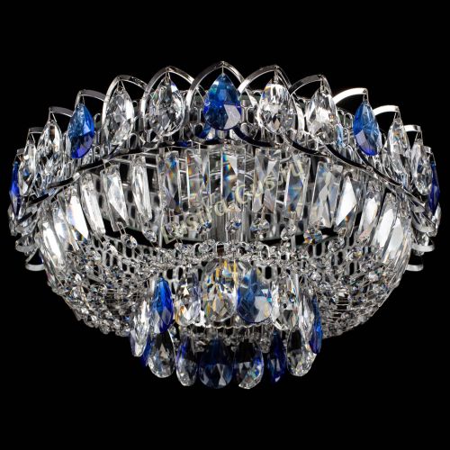 Люстра Астра Бутон №1 синяя в Симферополе Гусь Хрустальный