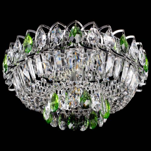 Люстра Астра Бутон №1 зеленая в Симферополе Гусь Хрустальный