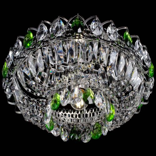 Люстра Астра Бутон №1 зеленая в Симферополе Гусь Хрустальный