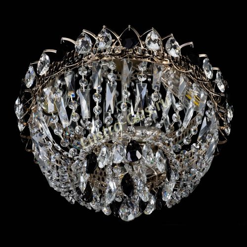 Люстра Астра Бутон №2 черная в Симферополе Гусь Хрустальный