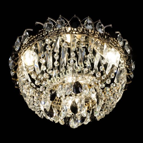 Люстра Астра Бутон №2 черная в Симферополе Гусь Хрустальный