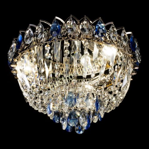 Люстра Астра Бутон №2 синяя в Симферополе Гусь Хрустальный