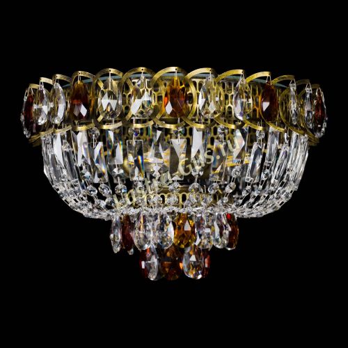 Люстра Астра Бутон №3 чайная под бронзу в Симферополе Гусь Хрустальный