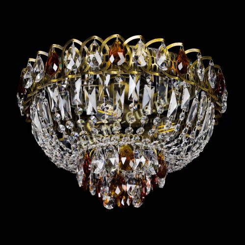 Люстра Астра Бутон №3 чайная под бронзу в Симферополе Гусь Хрустальный