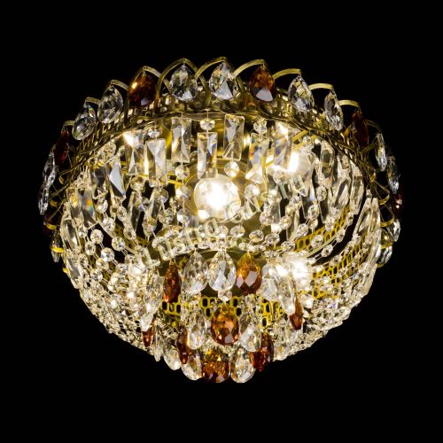 Люстра Астра Бутон №3 чайная под бронзу в Симферополе Гусь Хрустальный