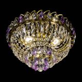 Люстра Астра Бутон №3 фиолетовая под бронзу в Симферополе