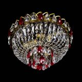 Люстра Астра Бутон №3 красная под бронзу в Симферополе