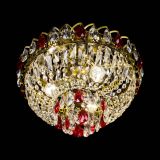 Люстра Астра Бутон №3 красная под бронзу в Симферополе