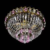Люстра Астра Бутон №3 розовая под бронзу в Симферополе