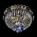 Люстра Астра Бутон №3 синяя под бронзу в Симферополе