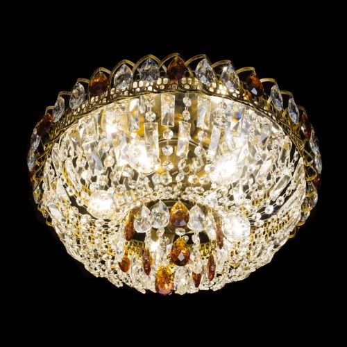 Люстра Астра Бутон №5 чайная под бронзу в Симферополе Гусь Хрустальный