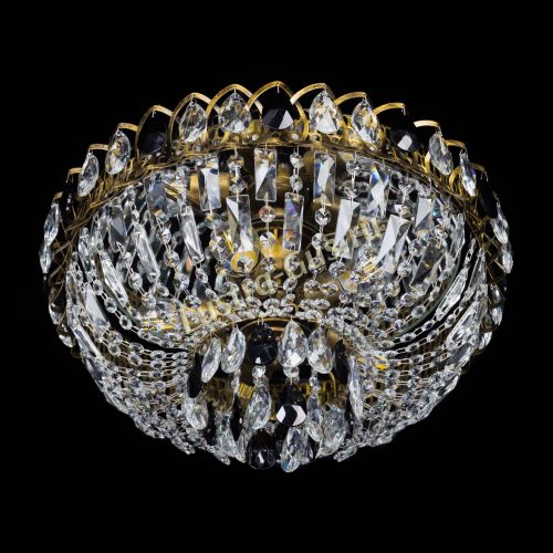 Люстра Астра Бутон №5 черная под бронзу в Симферополе Гусь Хрустальный