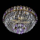 Люстра Астра Бутон №5 фиолетовая под бронзу в Симферополе