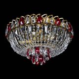 Люстра Астра Бутон №5 красная под бронзу в Симферополе