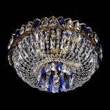 Люстра Астра Бутон №5 синяя под бронзу в Симферополе