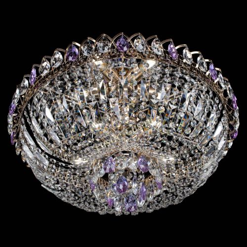 Люстра Астра Бутон №5 фиолетовая в Симферополе Гусь Хрустальный