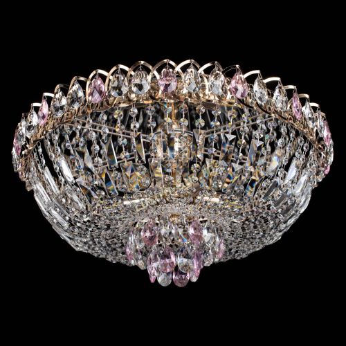 Люстра Астра Бутон №5 розовая в Симферополе Гусь Хрустальный