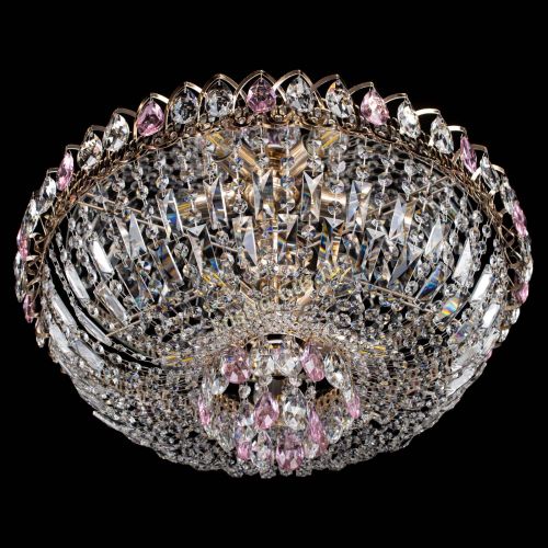 Люстра Астра Бутон №5 розовая в Симферополе Гусь Хрустальный