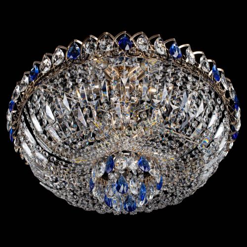 Люстра Астра Бутон №5 синяя в Симферополе Гусь Хрустальный