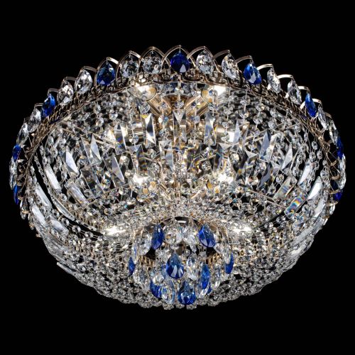 Люстра Астра Бутон №5 синяя в Симферополе Гусь Хрустальный