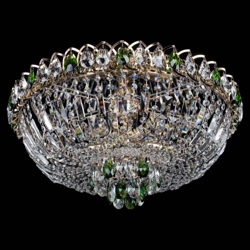 Люстра Астра Бутон №5 зеленая в Симферополе Гусь Хрустальный