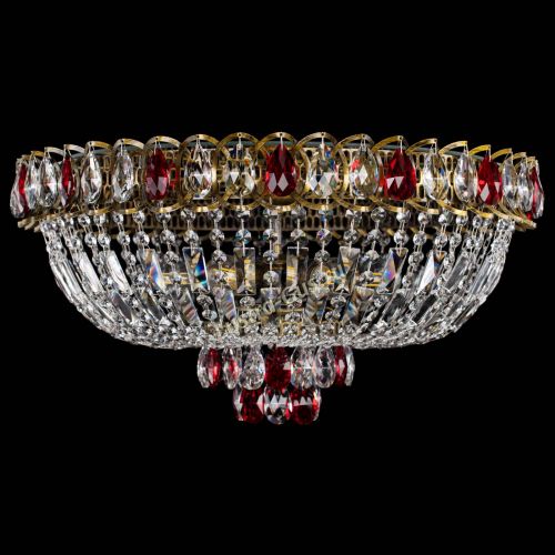 Люстра Астра Бутон №6 под бронзу Красная в Симферополе Гусь Хрустальный