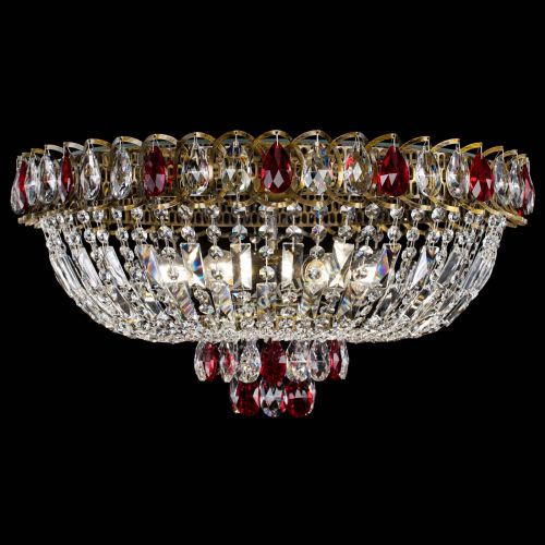 Люстра Астра Бутон №6 под бронзу Красная в Симферополе Гусь Хрустальный